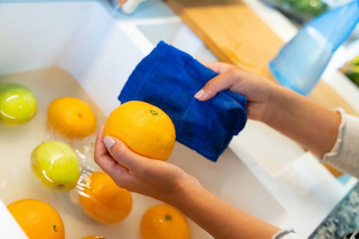 Desinfectar alimentos